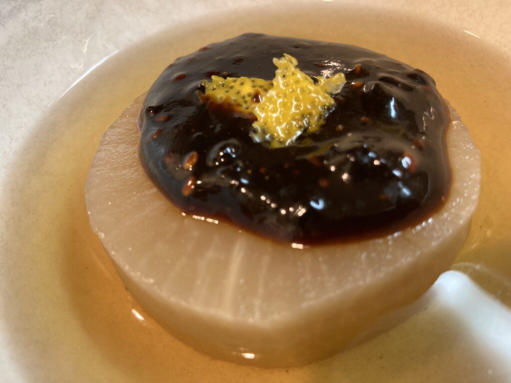 ホットクックで作ったふろふき大根（2日目）