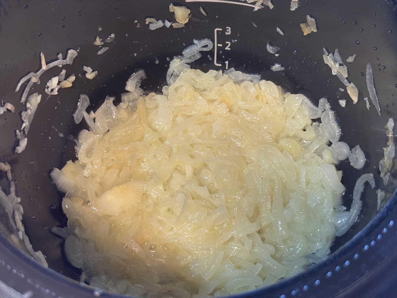 ホットクックで炒めてしんなりした玉ねぎ